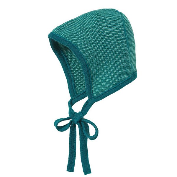 Cappellino in lana merino Disana - Pacific mint